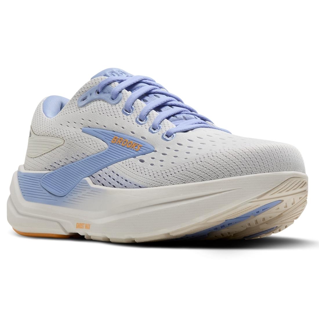 Damskie buty do biegania Brooks Ghost Max 3 – Coconut/Blue Heron/Orange